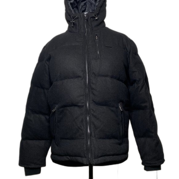 SEAN JOHN G3 Wool Puffy Jacket Sz M EUC! - Picture 8 of 16